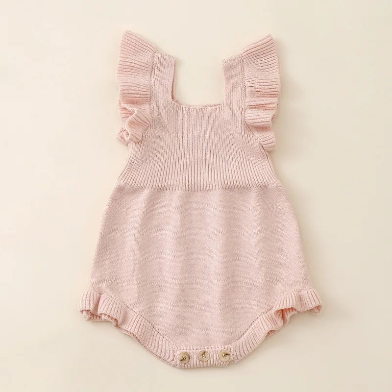 Romper Infantil de Malha - Menina