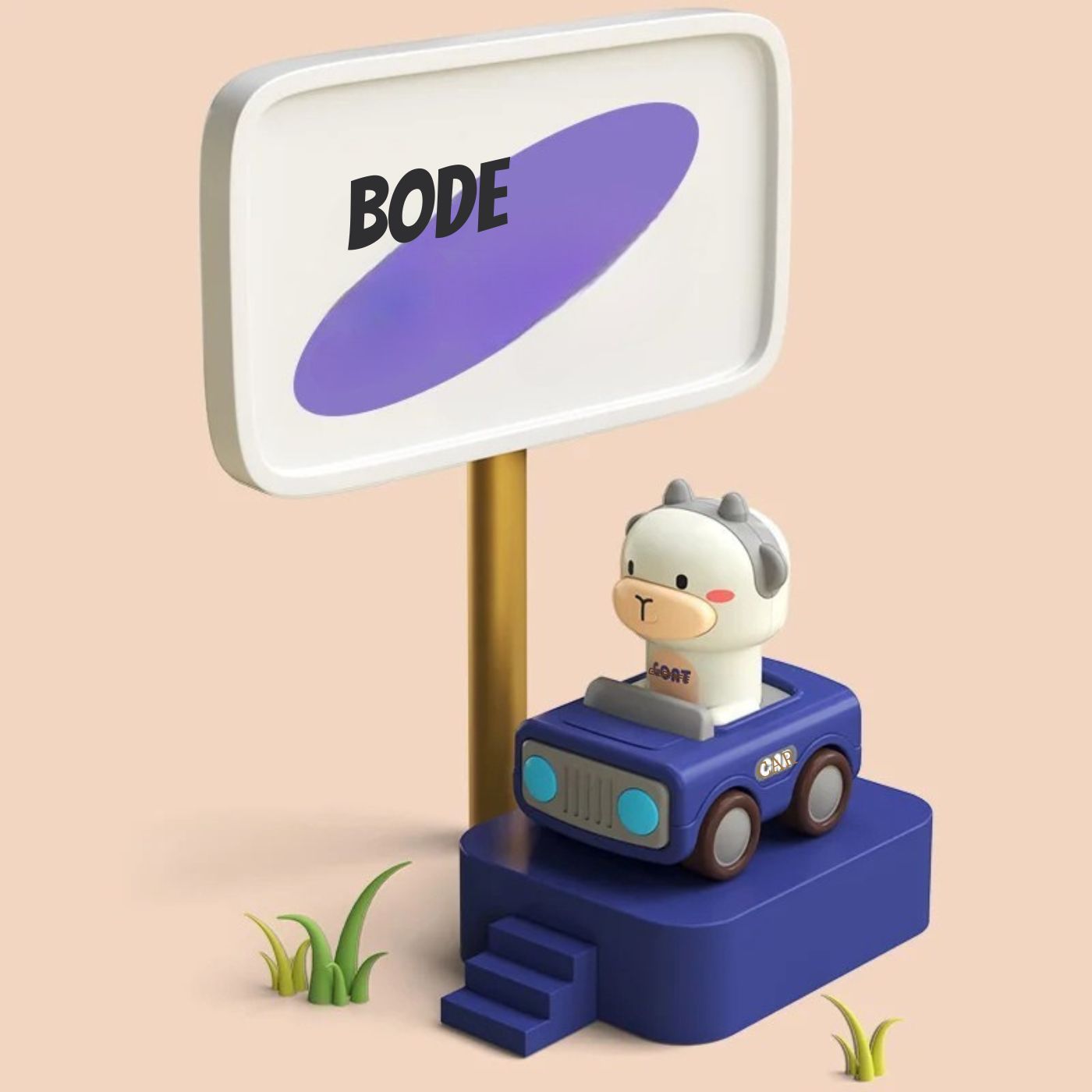 Carrinhos Animais Divertidos - Pressione e Vá