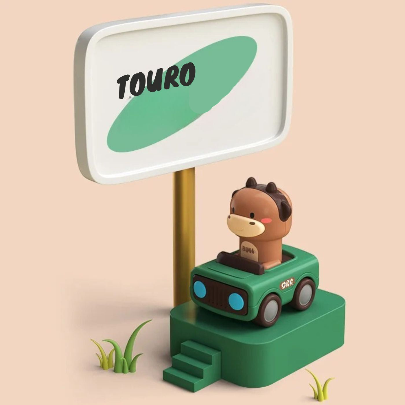 Carrinhos Animais Divertidos - Pressione e Vá