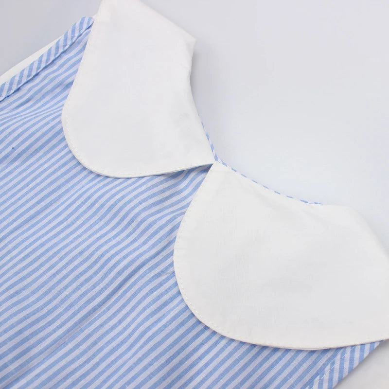 Vestido Princesa Verão com Bordados de Cereja