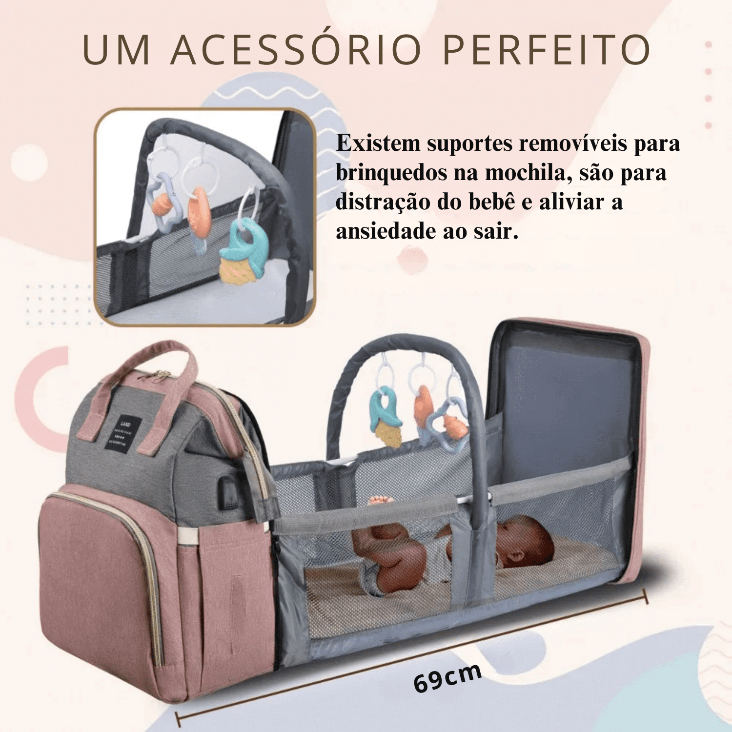 Mochila Berço