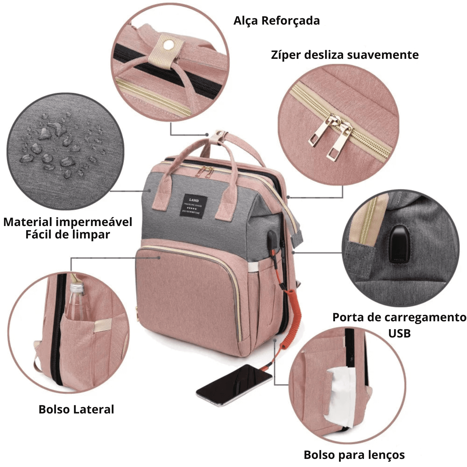 Mochila Berço