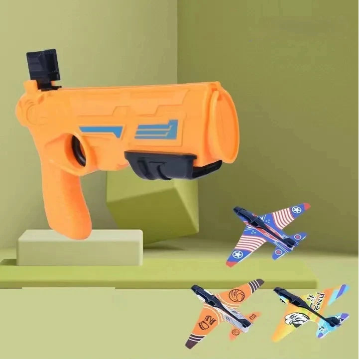 Lançador de Aviões para Crianças - Diversão ao Ar Livre