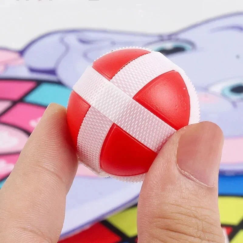 Jogo de Dardos Educativo Infantil com Bolas Adesivas