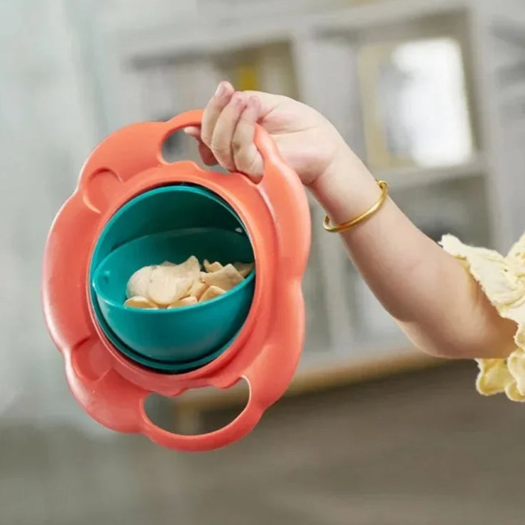 Prato Infantil Giratório 360° Anti-Derramamento