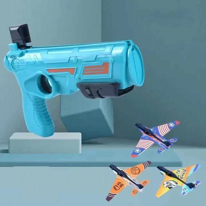 Lançador de Aviões para Crianças - Diversão ao Ar Livre