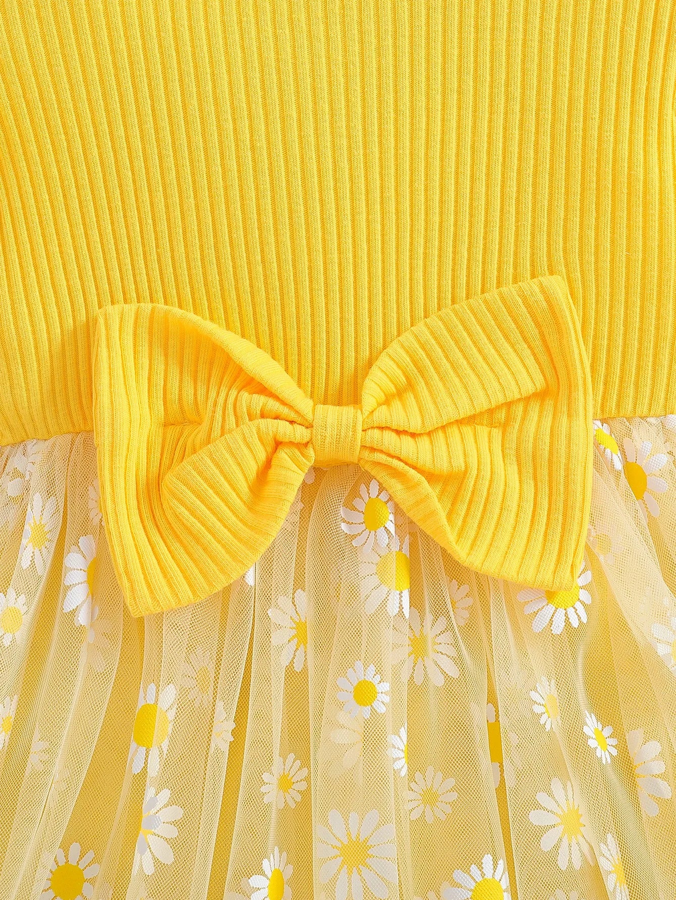Mangas voadoras bebê meninas vestido de verão bebê menina borboleta nó emenda malha flor impresso princesa moda menina vestido