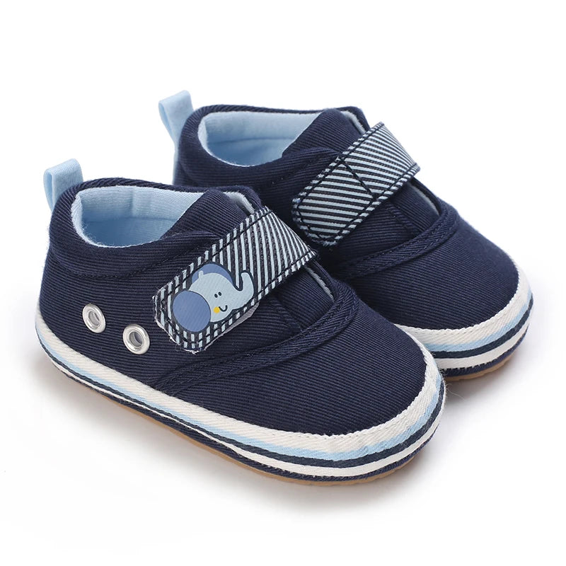 Sapatos de Lona Antiderrapantes para Bebês