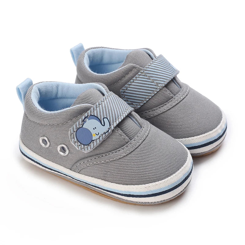 Sapatos de Lona Antiderrapantes para Bebês
