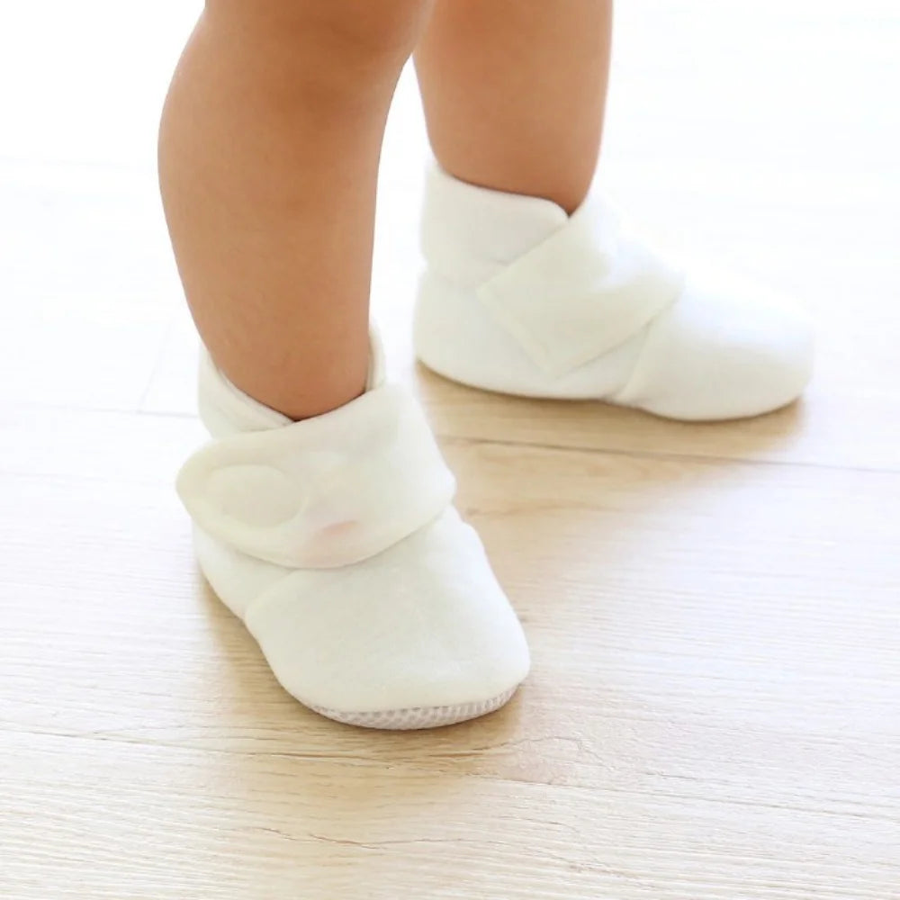 Botas Antiderrapantes de Algodão para Bebês