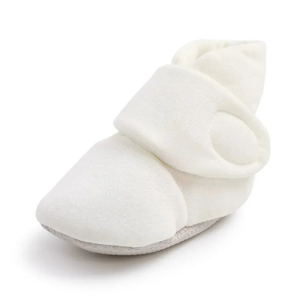 Botas Antiderrapantes de Algodão para Bebês