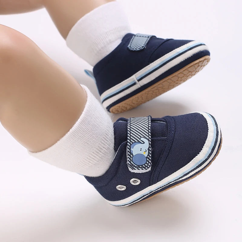 Sapatos de Lona Antiderrapantes para Bebês