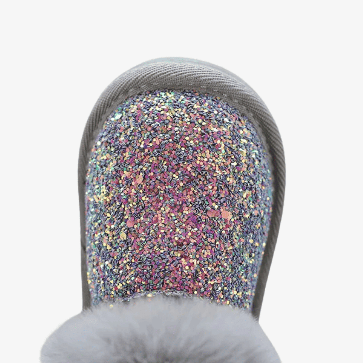Botas de neve de inverno para bebês meninas moda bling lantejoulas botas quentes infantis de pelúcia sapatos macios para crianças pequenas