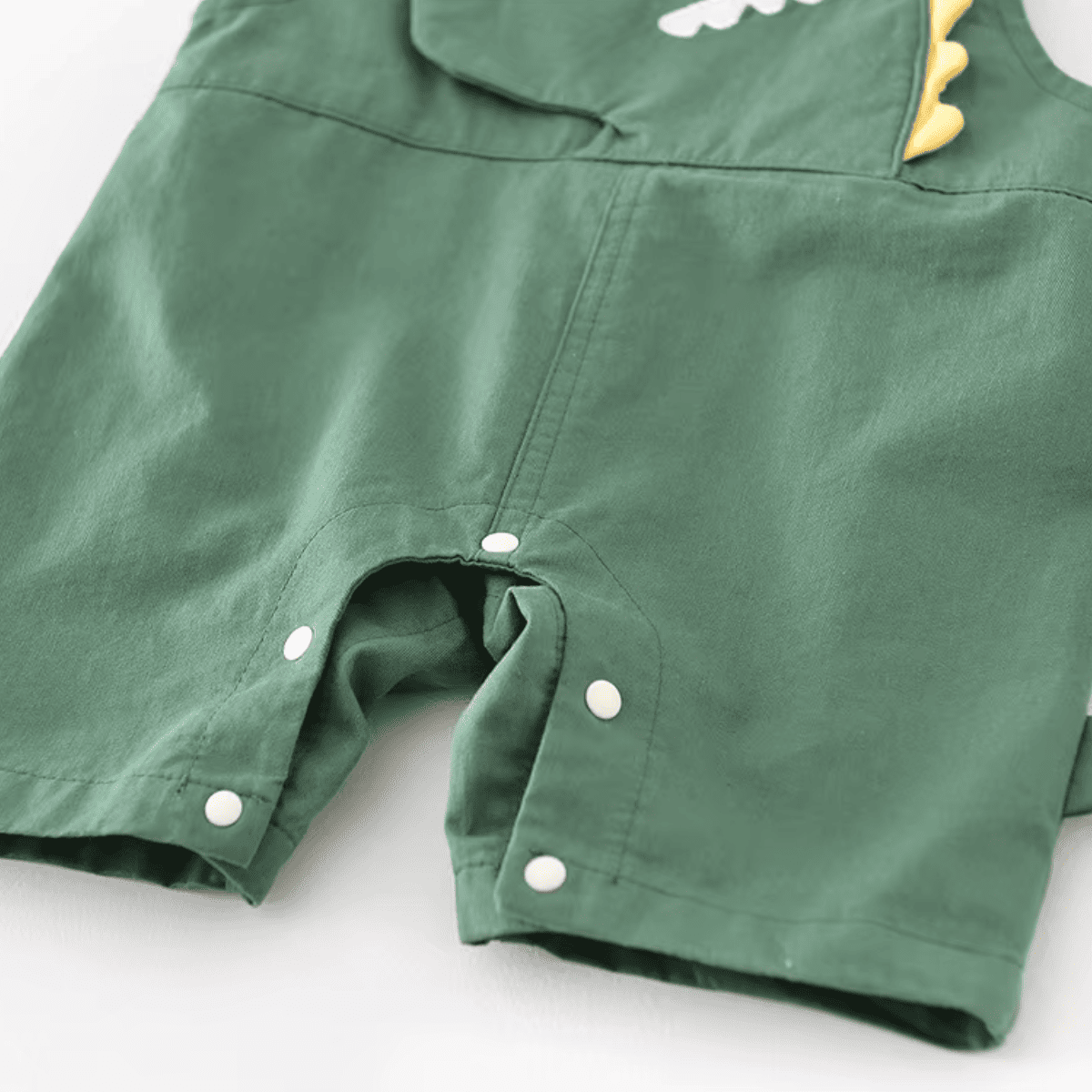 Conjunto Infantil Dinossauro - Camiseta e Jardineira 2 Peças