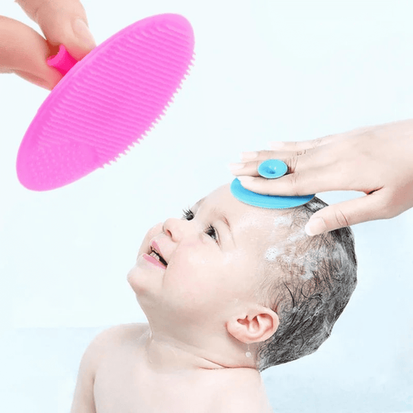 Escova de Banho de Silicone para Bebê - Loja Pitiquinho