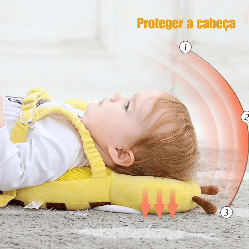 Protetor de Cabeça Para  Bebê - Loja Pitiquinho